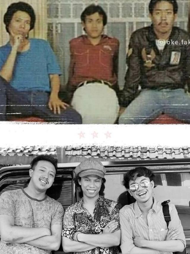 Viral Tiga Pria Ini Mirip Warkop DKI, Warganet: Reinkarnasi!