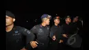 Sejumlah personel termasuk Brimob sudah berjaga-jaga melakukan pengawalan ketat di Mabes Polri, Jakarta, Jumat (24/1/2015). (Liputan6.com/Miftahul Hayat)