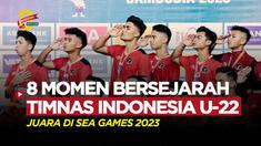 Berita Motion grafis delapan momen bersejarah Timnas Indonesia raih gelar juara sekaligus emas di SEA Games 2023. Perjalanan penuh drama hingga berujung air mata kebahagiaan.