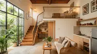 6 Desain Rumah Kecil dengan Kamar di Lantai Atas, Solusi Cerdas untuk Lahan Terbatas