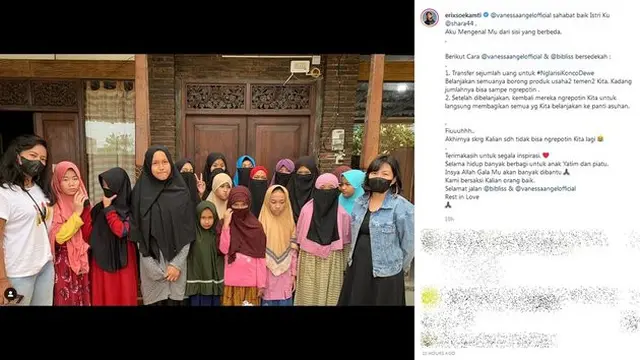 6 Kebaikan Vanessa Angel dan Suami Semasa Hidup, Gratiskan Olshop untuk Endorse