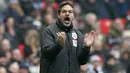 Pelatih Huddersfield Town asal Jerman, David Wagner lahir di Geinsheim am Rhein 19 Oktober 1971, Wagner melakukan debut di Premier League  pada  12 August 2017 dengan kemenangan 3-0 atas Crystal Palace. (AFP/Ian Kington)