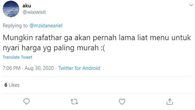 Komentar kocak warganet soal logo RANS di badan pesawat