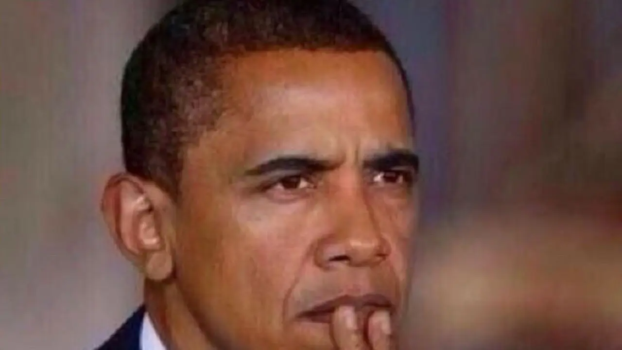 Begini Muka Obama Pas Ketahuan Nyontek!