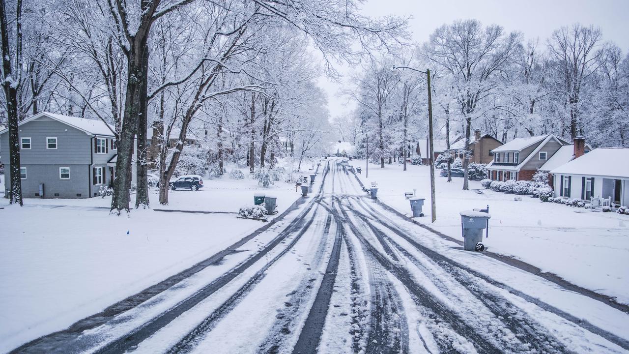 Ilustrasi Badai Salju