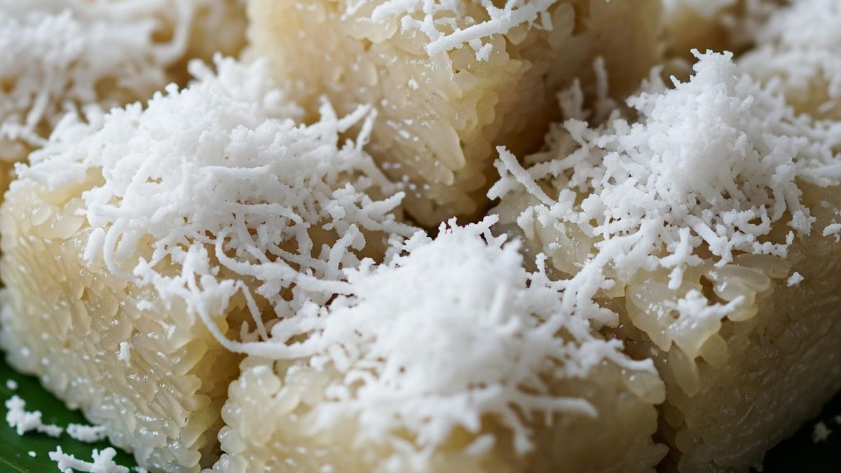 Resep Ketan Kukus Kelapa Parut, Jajanan Tradisional Menggugah Selera