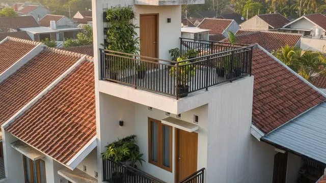 Model Rumah Subsidi 2 Lantai