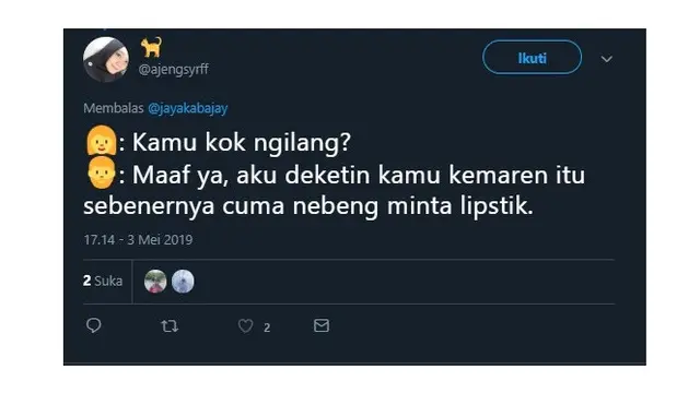 Curhatan Netizen Soal 'Kamu Kok Ngilang' Ini Berujung Bikin Emosi