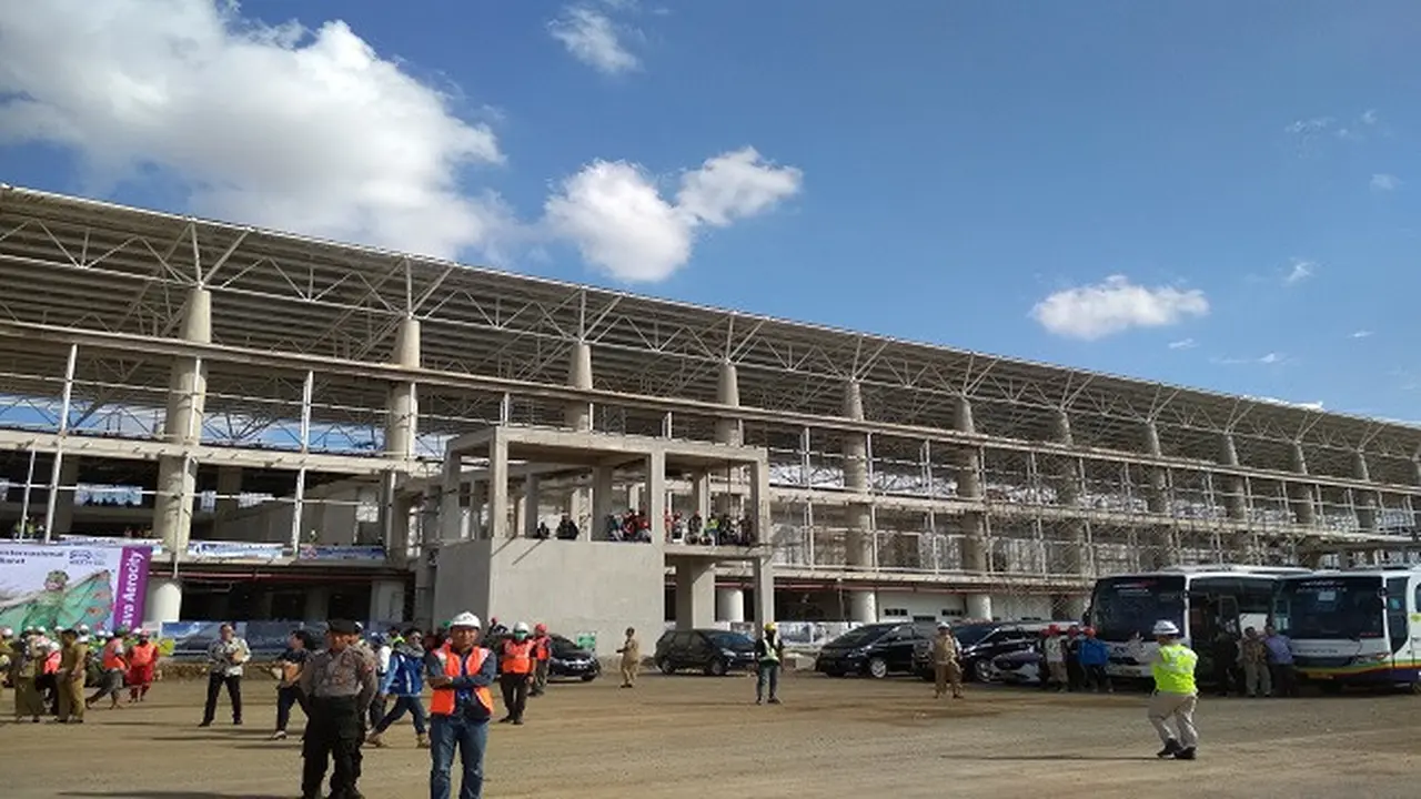 Bandara Kertajati bisa menjadi lokasi pemberangkatan jemaah haji tahun 2018. (Liputan6.com/Panji Prayitno)
