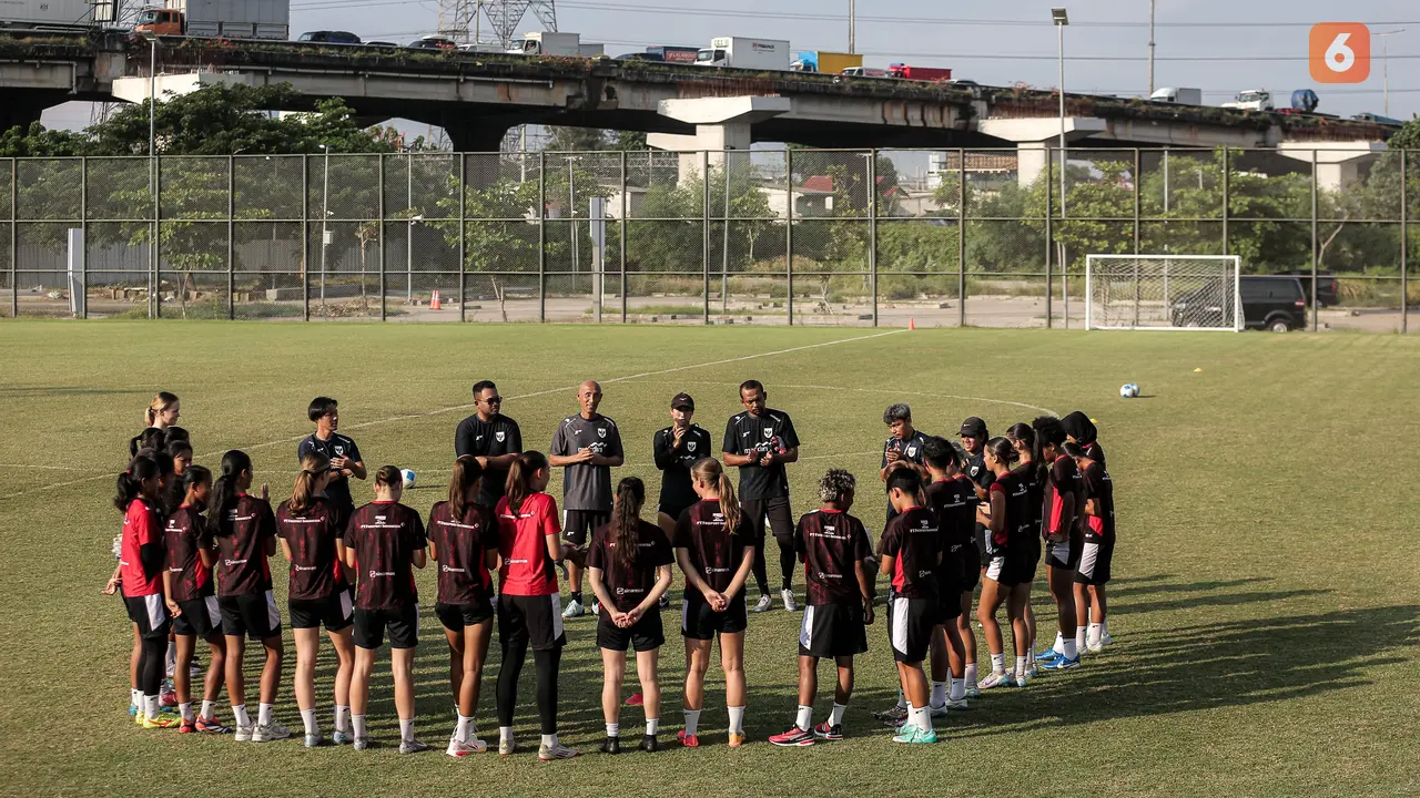 Foto: Menilik Latihan Timnas Indonesia Putri Jelang Kualifikasi Piala Asia 2026