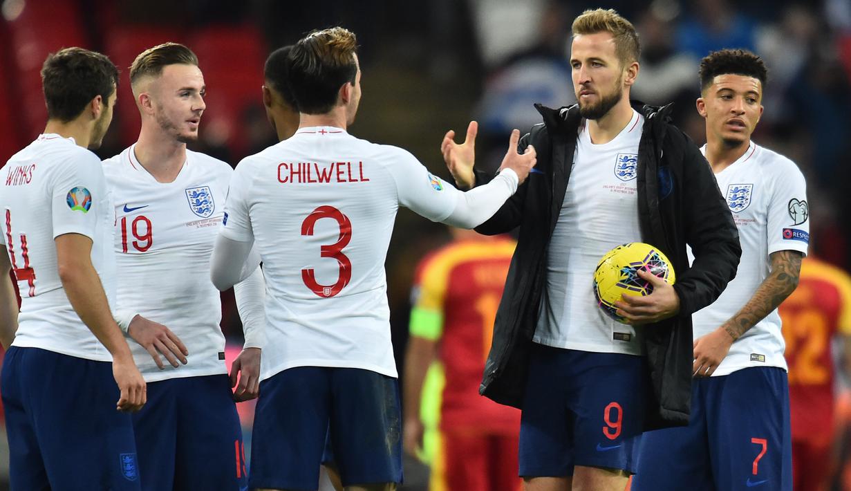 Sebuah catatan apik yang ditorehkan oleh Harry Kane yang menjadi andalan Inggris. (AFP/Glyn Kirk)