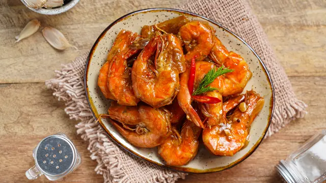 udang asam manis
