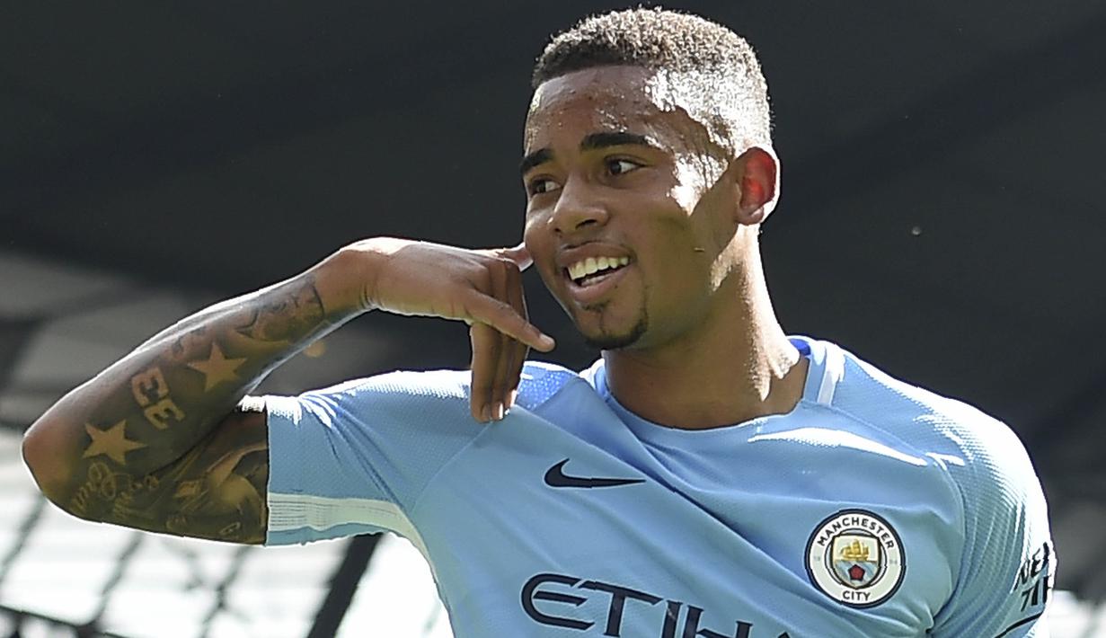 5. Gabriel Jesus - Manchester City. (AFP/Paul Ellis)