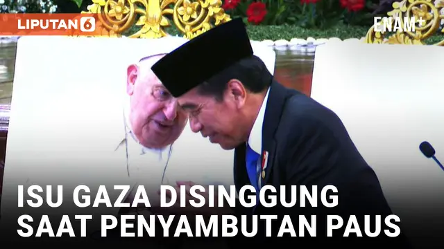 Jokowi Singgung Peran Vatikan soal Konflik Israel-Palestina