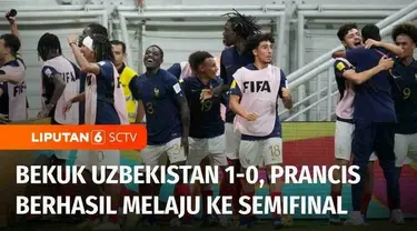 Tim Prancis U-17 melaju ke babak semifinal setelah bersusah payah mengalahkan Uzbekistan di babak perempat, Ismail Bouneb menjadi pahlawan Les Bleus, dengan mencetak gol semata wayang pada laga ini.