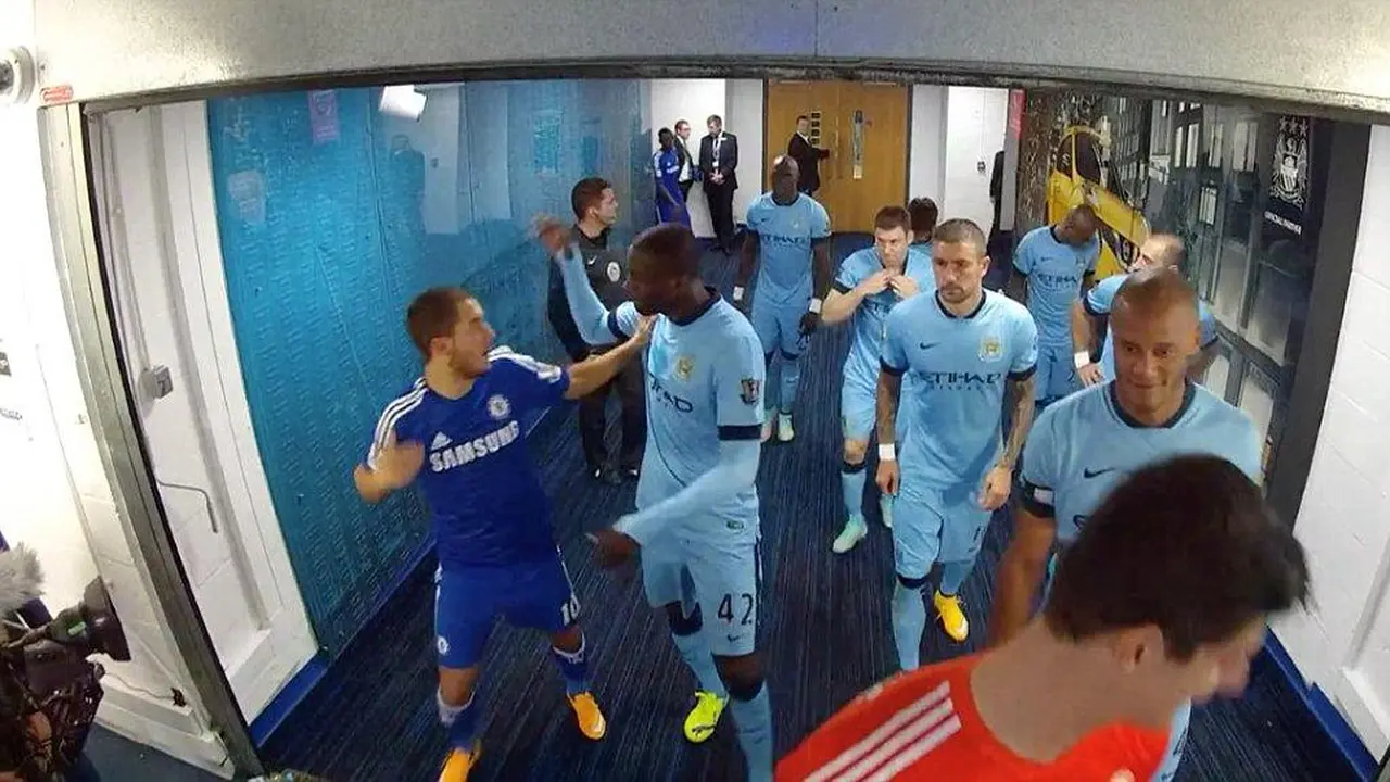 Eden Hazard & Yaya Toure