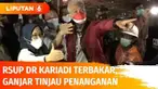Gubernur Jawa Tengah, Ganjar Pranowo meninjau langsung penanganan kebakaran di RSUP Dr Kariadi. Ganjar memastikan pasien dan tenaga kesehatan dalam kondisi aman. Dalam kesempatan ini, Ganjar juga mengapresiasi kinerja para pegawai RSUP dan petugas Da...