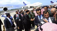 Raja Salman meninggalkan Bali menuju Jepang (Humas Kemenag/ Romadanyl)