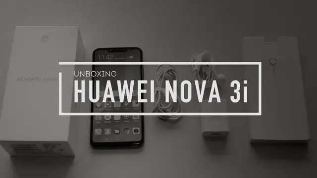 Video Huawei Nova 3i, Smartphone 4 Kamera dengan ROM 128GB