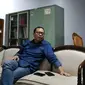 Ketua KPU Jabar Rifqy Ali Mubarok menyebut tingkat partisipasi pemilih mencapai 75 persen. (Huyogo Simbolon)