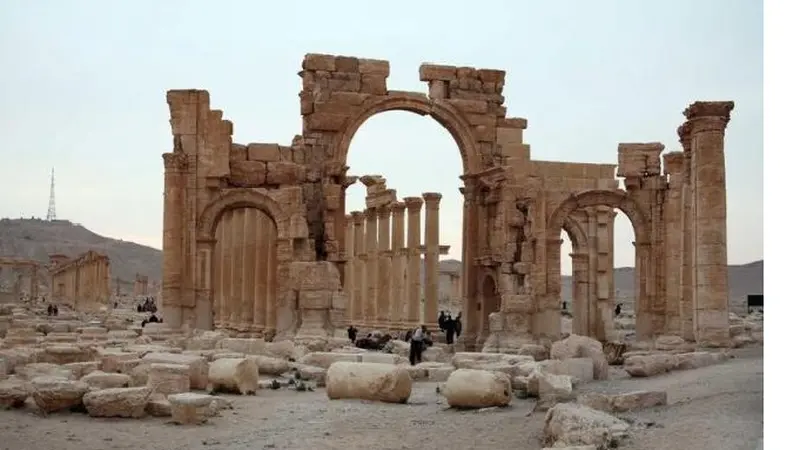 2 Kuil Bersejarah Suriah Dihancurkan ISIS