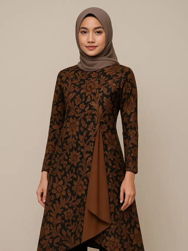 7 Model Tunik Batik Cantik untuk Kondangan Terbaru 2025, Tampil Anggun dan Elegan di Setiap Acara
