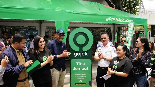 Pesan Ojek Online Makin Mudah di Stasiun MRT