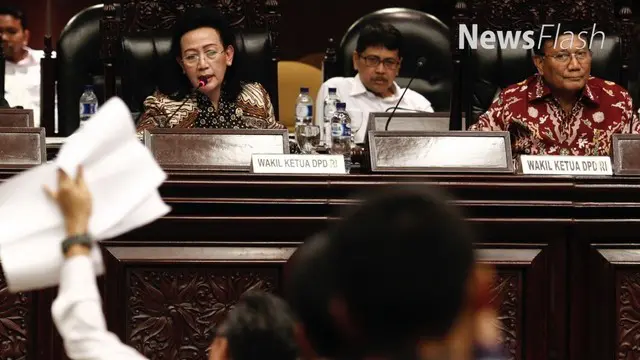 NEWS FLASH: Kembali Ricuh, Paripurna DPD Diskors