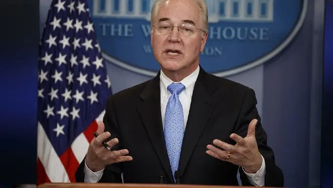 Menteri Layanan Kesehatan dan Kemanusiaan Amerika Serikat Tom Price (AP)