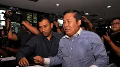 Komisioner Komisi Yudisial (KY) Taufiqurrahman Syahuri mendatangi kantor KPK, Jakarta, Selasa (30/9/2014) (Liputan6.com/Miftahul Hayat)