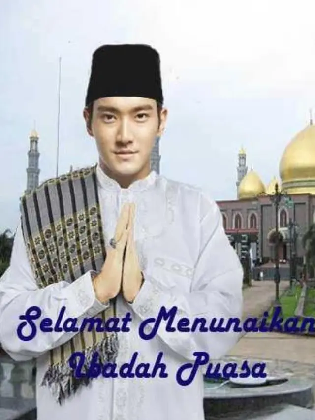 10 Editan Foto Idol K-Pop Edisi Ramadan Ini Bikin Geleng Kepala