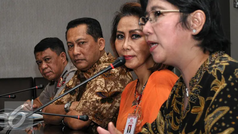 20150731-Konferensi Pers Pansel KPK dan Bareskrim-Jakarta- Destri Damayanti