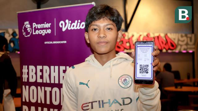 Nonton bareng (nobar) bertitel Roaring Night antara Manchester City kontra Arsenal yang digelar Vidio, Bola.com, dan Bola.net bersama Manchester City Supporters Club Indonesia (MCSCI) di Hype Cafe, Depok, pada Minggu (31/3/2024) malam WIB, berjalan seru.