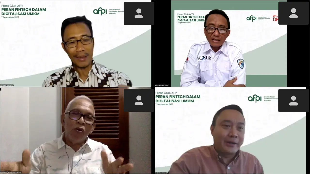 Asosiasi Fintech Pendanaan Indonesia (AFPI) Peran Fintech dalam Digitalisasi UMKM