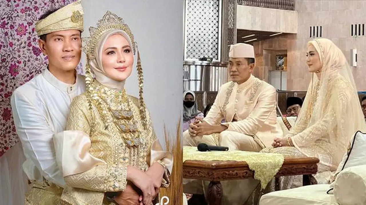 Lepas Status Janda, Ini 6 Momen Akad Nikah Juliana Moechtar dengan Perwira TNI