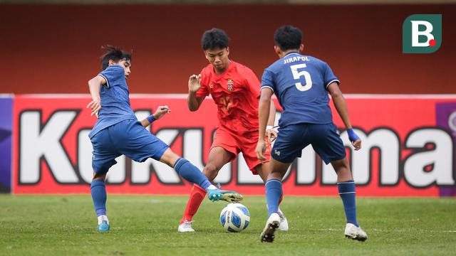 Thailand Vs Myanmar di Piala AFF U-16 2022