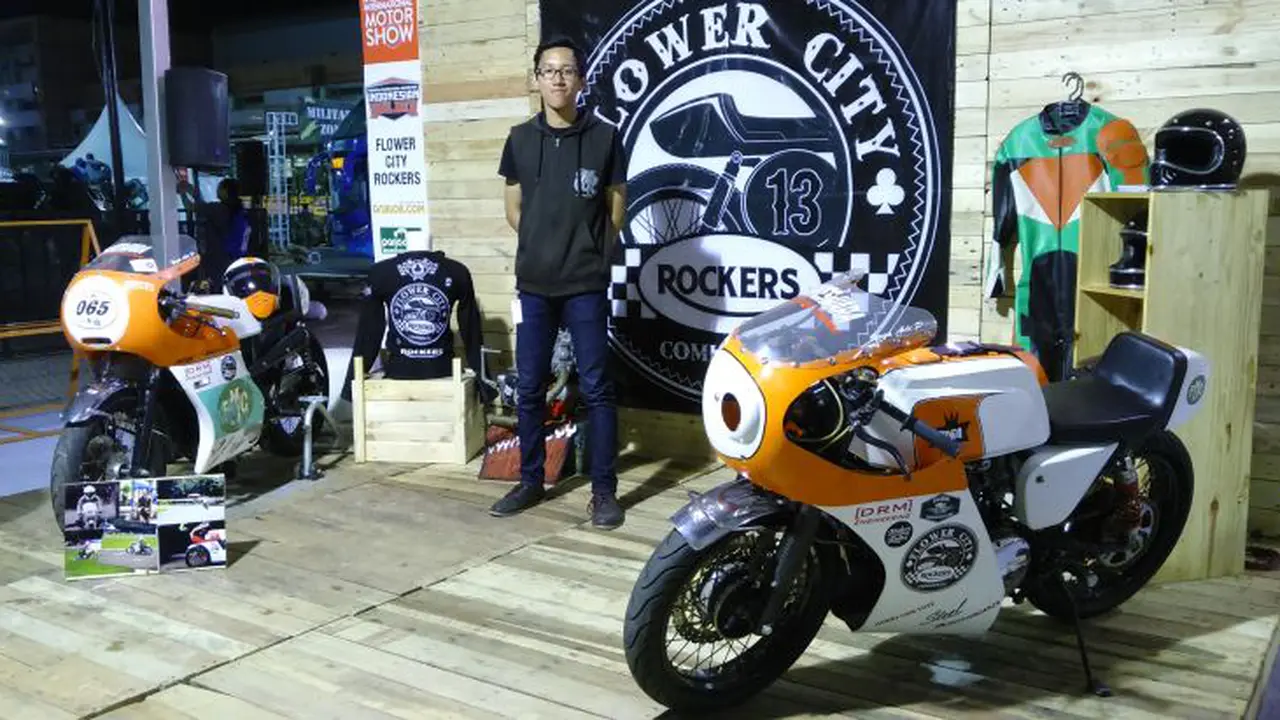 Komunitas Motor Sport Jadul Mejeng di Kemayoran