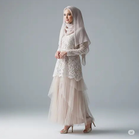 8 Model Baju Bridesmaid Brokat Hijab Elegan dan Stylish untuk Acara  Pernikahan