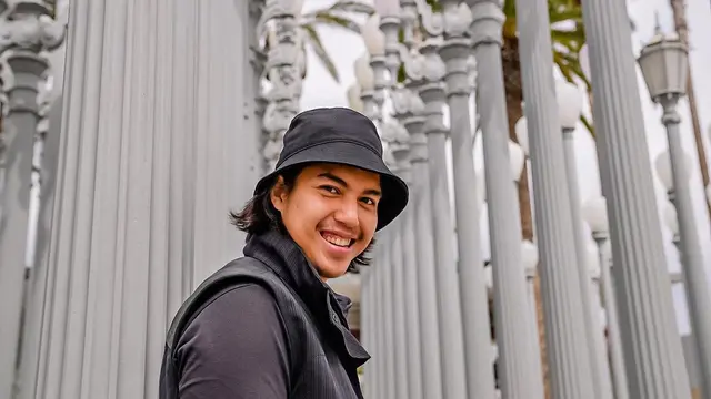 6 Momen Liburan Maia Estianty Ke Los Angeles Bersama Suami dan El Rumi