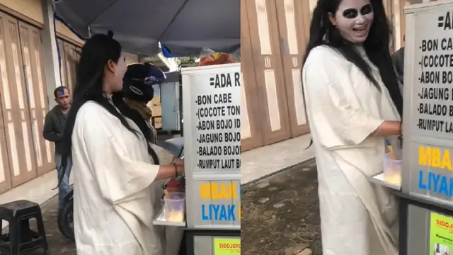 7 Pedagang Berkostum Anti Mainstream ini Sukses Tarik Perhatian