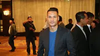 Raphael Maitimo mengungkap alasan memilih nomor punggung 9 di Madura United. (Bola.com/Aditya Wany)