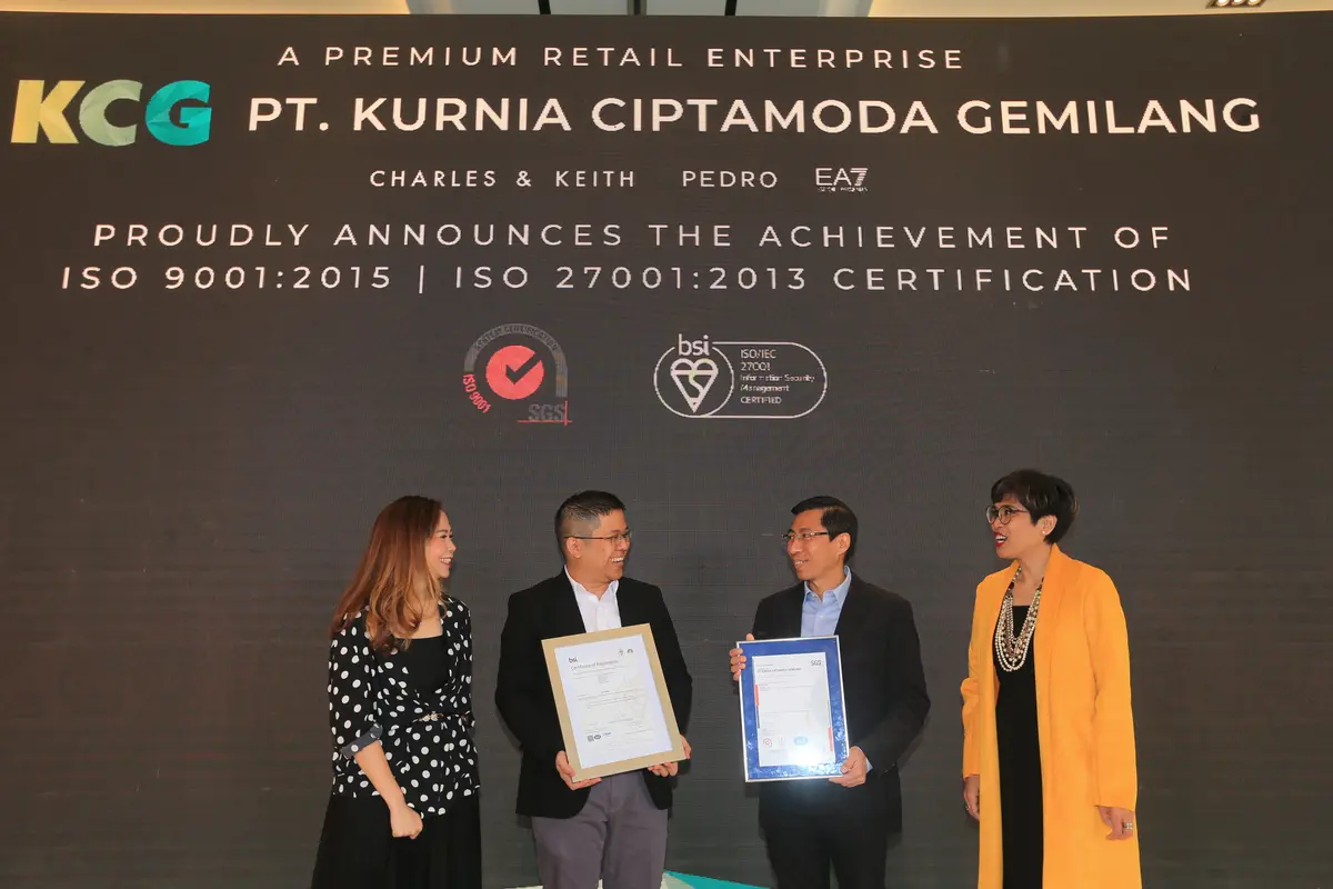 Sertifikasi Internasional untuk Pemegang Merek Charles&Keith di Indonesia