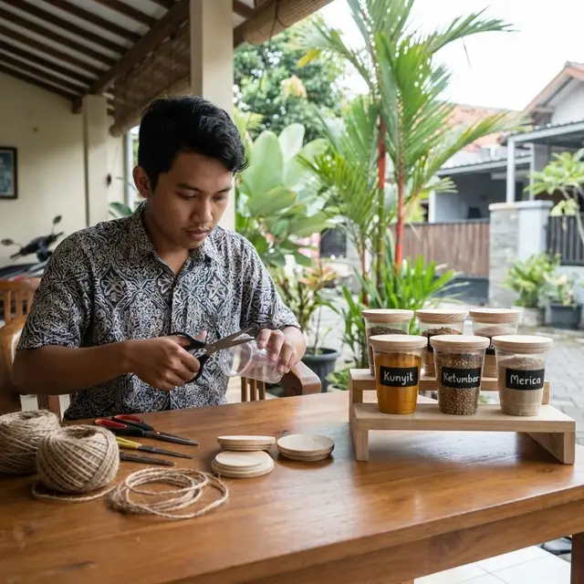 Sulap Cup Minuman Plastik Bekas Jadi Barang Berguna
