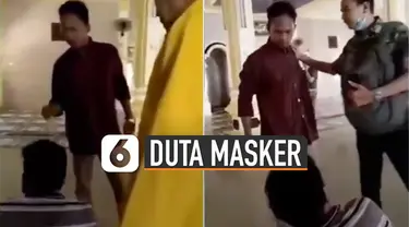 Kini pemuda pembentak yang bernama Nawir dan Alfa diangkat jadi duta masker.