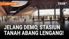 Suasana berbeda tampak di Stasiun Tanah Abang, Kamis (28/8/2025) pagi. Stasiun yang biasanya berjubel dipadati penumpang terlihat cukup lenggang. Hal ini tak lepas dari rencana aksi unjuk rasa yang akan digelar di Gedung DPR dan Istana Negara siang n...