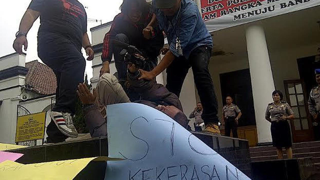 Demonstrasi wartawan