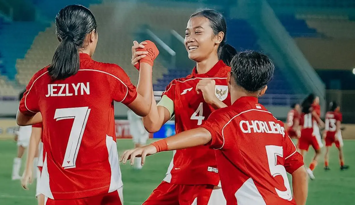 Timnas Indonesia U-16 tampil memukau dalam laga pembuka Piala AFF U-16 2025, Rabu (20/08/2025) malam WIB. (@TimnasIndonesia)