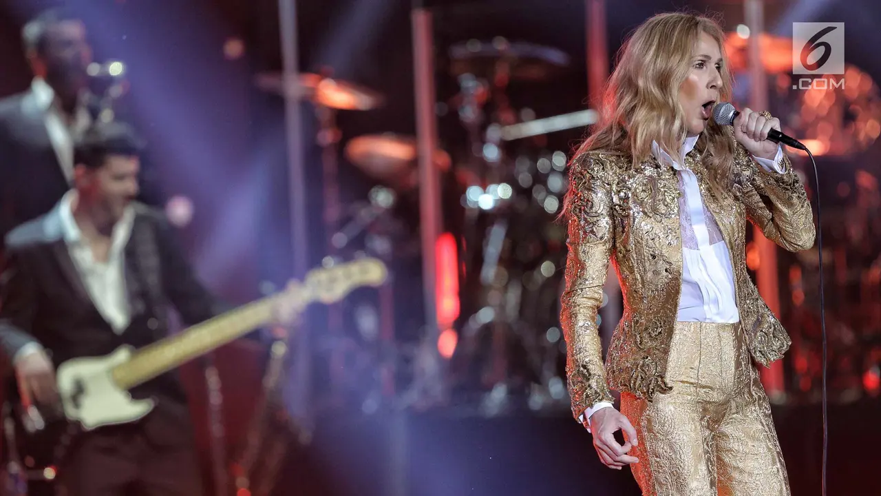Konser Celine Dion di Sentul International Convention Center