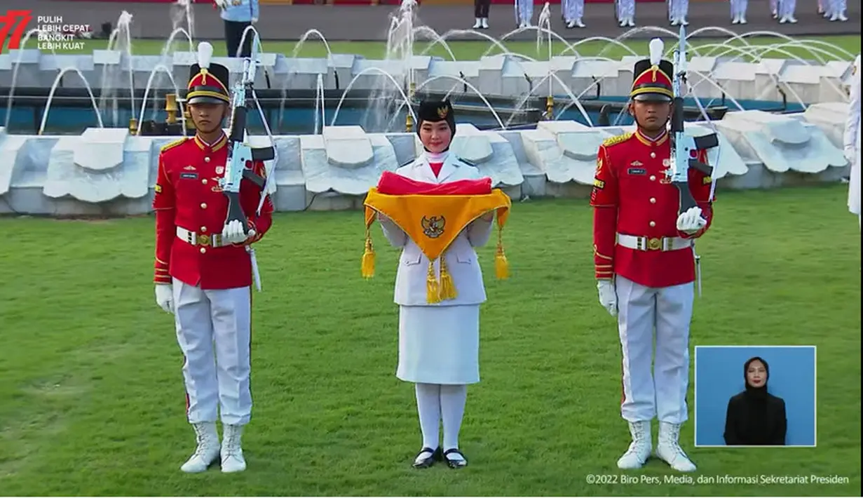 Ayumi Putri Sasaki (Youtube/Sekretariat Presiden)