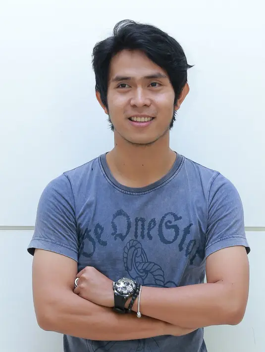 'Cuma ada sisi positifnya. Di mana saya dituntut harus lebih berkarya. Jadi ada enak dan enggaknya,' ucapnya.  (Galih W. Satria/Bintang.com)